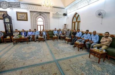 تكريم المتشرفين بالعمل في جمعية أمير المؤمنين ( ع) الخيرية برعاية العتبة العلوية المقدسة