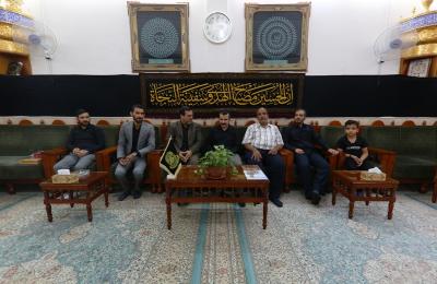 العتبة العلوية المقدسة تحتفي بالنُخب التربوية المشاركة في دورات التقوية المقامة في رحاب مرقد أمير المؤمنين (ع) 
