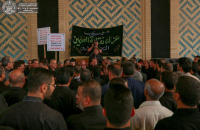 الكوادر التربوية والتعليمية في النجف تشارك في إحياء ذكرى عاشوراء بموكب عزّاء مهيب في رحاب أمير المؤمنين(عليه السلام)