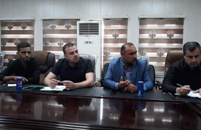 العتبة العلوية المقدسة تشارك بلجنة رعاية الطفولة لمرضى الثلاسيميا في محافظة النجف الأشرف