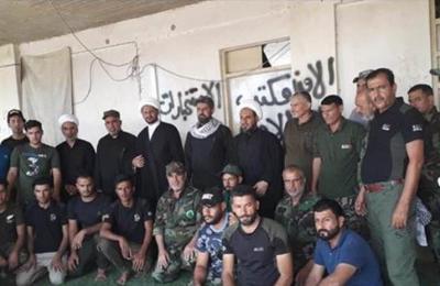 مبلغو العتبة العلوية في لجنة الإرشاد والتعبئة يتفقدون المجاهدين المرابطين في مختلف قواطع الحشد الشعبي