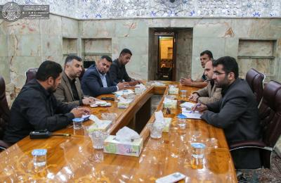ضمن استعداداتها لزيارة الأربعين..العتبة العلوية تعقد اجتماعاً مشتركاً مع بلدية النجف وبلدية مشهد وشركة الكوثر 