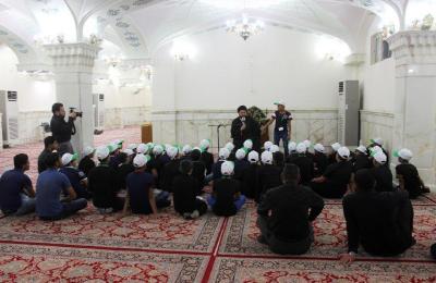 مؤسسة اليتيم الخيرية في ضيافة العتبة العلوية المقدسة