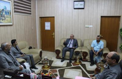 تعاون ثقافي بين المركز الوثائقي لتراث النجف الأشرف و كلية الآثار بجامعة الكوفة 