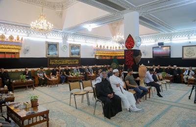 منتسبو العتبة العلوية المقدسة يقيمون المجلس السنوي لتأبين المتوفين من خَدَمة مرقد أمير المؤمنين (ع)