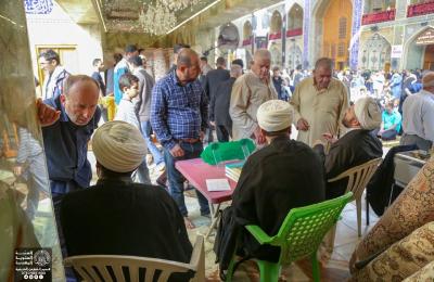   الشؤون الدينية ينشر محطاته الإستفتائية ضمن برنامجه لخدمة زائري مرقد أمير المؤمنين (ع)