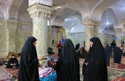 قسم الشؤون الدينية والفكرية النسوي يشرف على مراكز استراحة الزائرات في العتبة العلوية المقدسة خلال الزيارة الأربعينية
