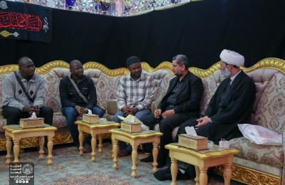  وفد من شيعة أهل البيت (عليهم السلام) بجمهورية الكاميرون في ضيافة العتبة العلوية المقدسة 