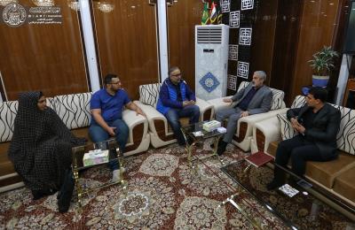  الأمين العام للعتبة العلوية يستقبل وفد "الرابطة الإمامية العالمية الطبية"