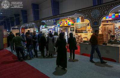 جناح العتبة العلوية في معرض بغداد الدولي يشهد توافد غير مسبوق من الزائرين