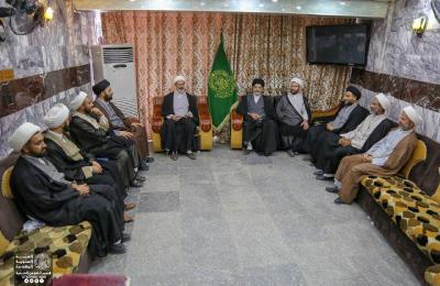 قسم الشؤون الدينية في العتبة العلوية يعقد اجتماعه الدوري 