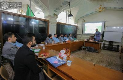 شُعبة تكنولوجيا المعلومات في العتبة العلوية تقيم دورة لتعريف المنتسبين بالجوانب التقنية لبرنامج البصمة الإلكتروني