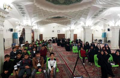 وحدة الزائر الصغير في العتبة العلوية تحيي اليوم العالمي للصحة المدرسية