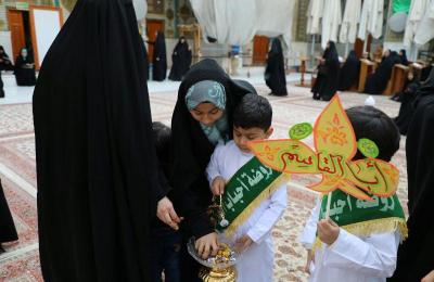 روضة أحباب الأمير النموذجية تحتفل بذكرى الولادة العطرة لرسول الانسانية محمد (صلى الله عليه وآله وسلم)