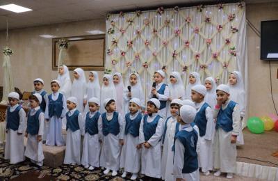 في رحاب مرقد أمير المؤمنين "عليه السلام" الأقسام النسوية احتفلت بولادة الصادقين صلوات الله تعالى عليهم