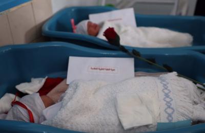 الشؤون الدينية والفكرية النسوي في العتبة العلوية المقدسة  ... هدايا وتبريك للمواليد الجدد بالذكرى العطرة لولادة الرسول الأكرم (ص)