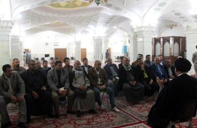 مركز المنتظر الثقافي من محافظة الكوت في ضيافة العتبة العلوية المقدسة