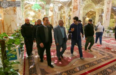 سفير لبنان في العراق بعد تشرفه بزيارة المرقد العلوي الطاهر : نحن نتبع الحق وقاعدة الدين الإسلامي هي ( علي مع الحق والحق مع علي)