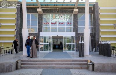 العتبة العلوية تتفقد مرضى السرطان بمحافظة النجف الأشرف
