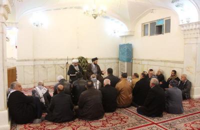 وفد محافظة بابل في رحاب العتبة العلوية المقدسة