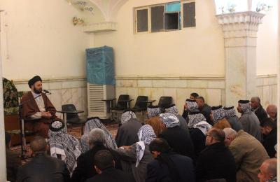 وجهاء قضاء المدائن في ضيافة العتبة العلوية المقدسة