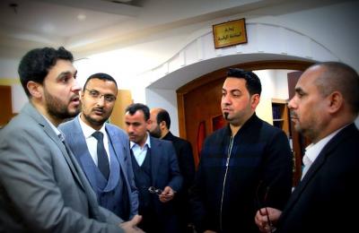 وفد من تربية محافظة كربلاء المقدسة يزور مكتبة الروضة الحيدرية في العتبة العلوية المقدسة