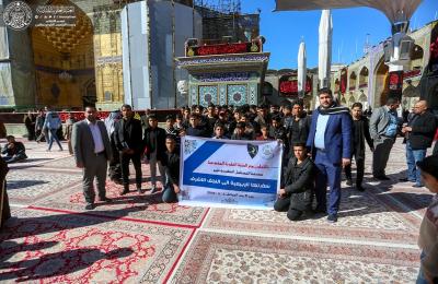 العتبة العلوية تستأنف برنامج رعاية السفرات الربيعية لزيارة المرقد العلوي الطاهر 