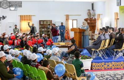 برعاية العتبة العلوية وبمشاركة أكثر من 90 ناشئا .. اختتام فعاليات المخيم الإبداعي الثالث لفريق " بناة العراق "  