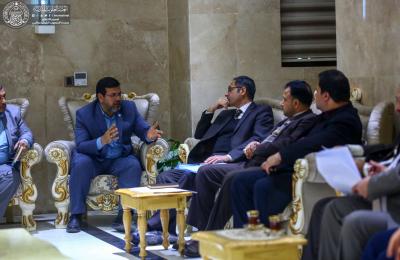 العتبة العلوية المقدسة  : استعدادات مبكرة لمحفل " أُسبوع أمير المؤمنين "  الذكرى المئوية لاستشهاده ( عليه السلام )