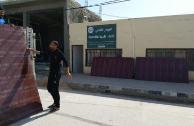 العتبة العلوية تباشر برعاية حملة جديدة لتأهيل مدارس نواحي النجف الأشرف