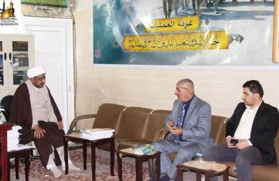 لجنة الارشاد والتعبئة في العتبة العلوية تبحث مع جامعة بغداد آفاق التعاون التاريخي والأكاديمي   