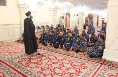 قسم الشؤون الدينية يواصل برنامجه التثقيفي الخاص بمنتسبي وزارة الداخلية