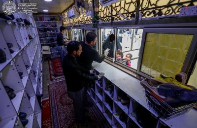 قسم شؤون الزائرين في العتبة العلوية ينجز أعمال (8000) نموذج من أرقام حفظ أمانات الزائرين