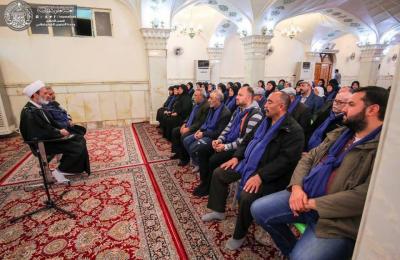 وفد علوي من تركيا في رحاب مرقد أمير المؤمنين (عليه السلام)