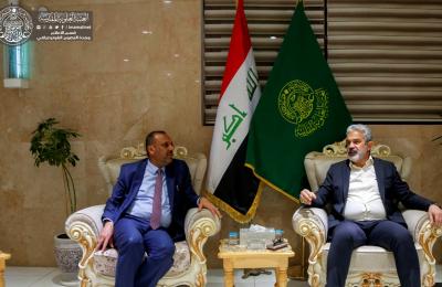 الأمين العام للعتبة العلوية المقدسة يستقبل محافظ النجف الأشرف ويبحثان عدداً من القضايا المهمة 