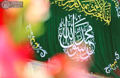 منتسبو العتبة العلوية المقدسة يحيون مناسبة يوم المبعث النبوي الشريف