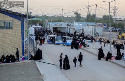 قسم الآليات بالعتبة العلوية وبالتعاون مع قسم السلامة المهنية يتسلم مهام عدة محاور لنقل الحالات الطارئة