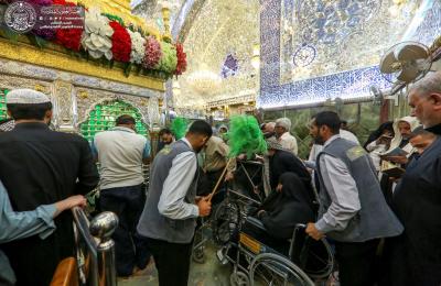 شُعبة المتطوعين ترفد أقسام وشُعب العتبة العلوية بأكثر من 1400 متطوعاً خلال زيارة المبعث النبوي الشريف