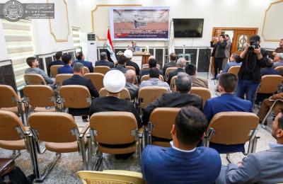 العتبة العلوية المقدسة تشارك في احتفالية يوم المخطوط العربي في الجامعة الإسلامية