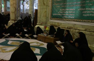 قسم الشؤون الدينية والفكرية النسوي في العتبة العلوية يحيي ذكرى المبعث النبوي الشريف 