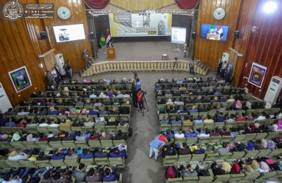 العتبة العلوية تشارك في أعمال المؤتمر الدولي الثاني لجامعة الكوفة حول استخدام الآثار والتراث في تعزيز الهوية الوطنية