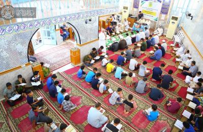 بالصور ... العتبة العلوية المقدسة ترعى الختمات القرآنية في النجف الأشرف وعدد من محافظات العراق