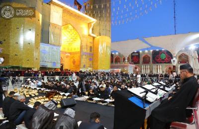 بالصور .. الختمات القرآنية في أيام وليالي ذكرى شهادة أمير المؤمنين (ع)