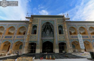 الكوادر الهندسية في العتبة العلوية المقدسة تعلن عن نسب إنجاز متقدمة في جزء الزيارة والعبادة لمشروع صحن فاطمة(ع)