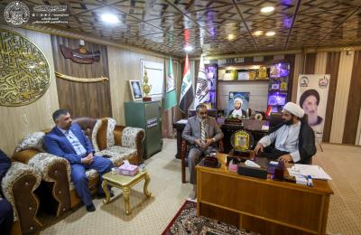الأمانة العامة للعتبة العلوية تكرم آمرية اللواء الثاني في فرقة الإمام علي القتالية