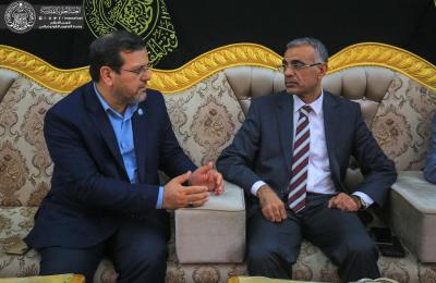 جامعة سومر تبحث التعاون في مجال البحوث والمؤتمرات العلمية مع العتبة العلوية المقدسة