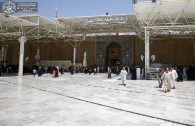 العتبة العلوية تعلن وصول مشروع صحن الرسول (ص) لختام مراحله النهائية