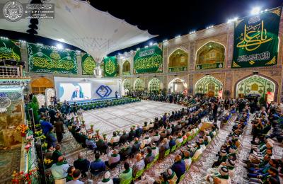 مهرجان الغدير السنوي الثامن يفتتح فعالياته في رحاب مرقد أمير المؤمنين (عليه السلام)