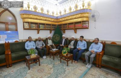  العتبةُ العلويةُ المقدسة تُجري القرعة الخاصة بمسابقة الغدير الخامسة الكبرى 