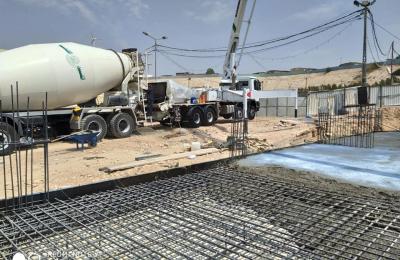 الكوادر الهندسية في العتبة العلوية تنجز أعمال مرحلة صب الأسس في مشروع الصحيات رقم (3) بمدينة الإمام الرضا(ع)